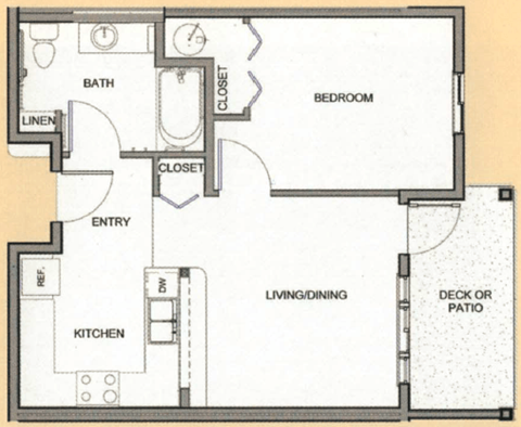 a blueprint of a floor plan of a house